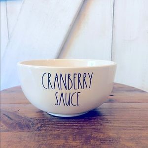 Rae Dunn Cranberry Sauce Bowl